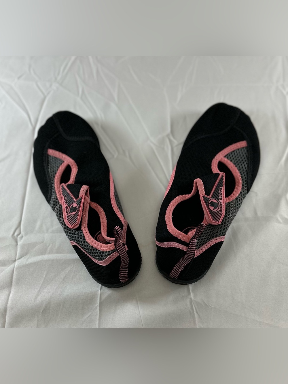 Body Glove Women’s Waterproof Black & Pink Swim Shoes with Grip